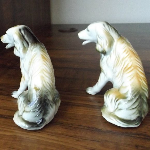 Vintage porcelain dogs figurines (#EV1496) - Picture 2 of 6